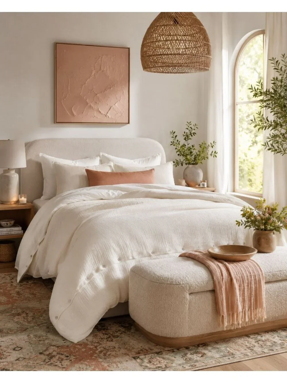 S20 | Quince Organic Airy Gauze Duvet Cover Set King Cal King Undyed NWOT